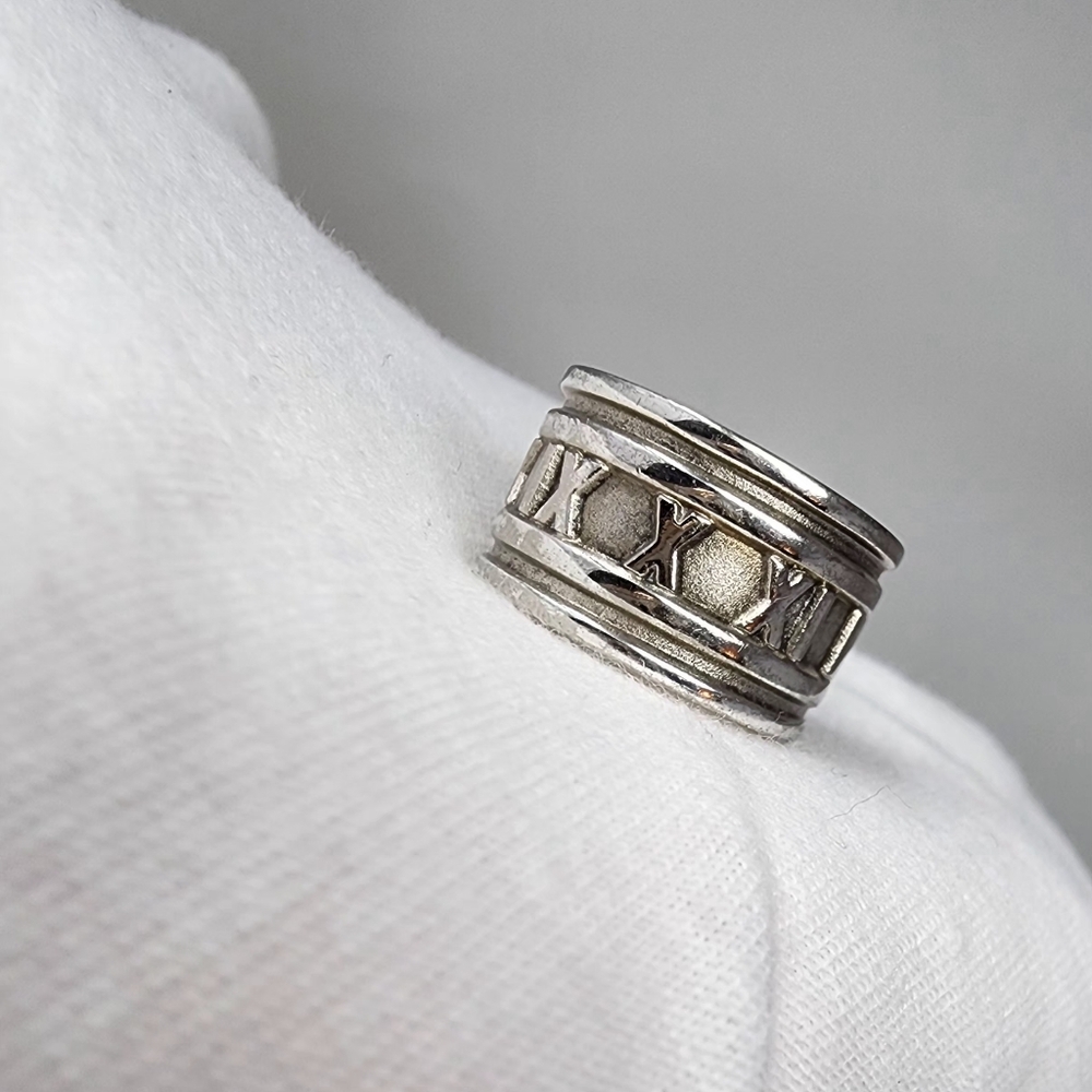 Tiffany Atlas Ring, pouch Included - Picture 6 of 14